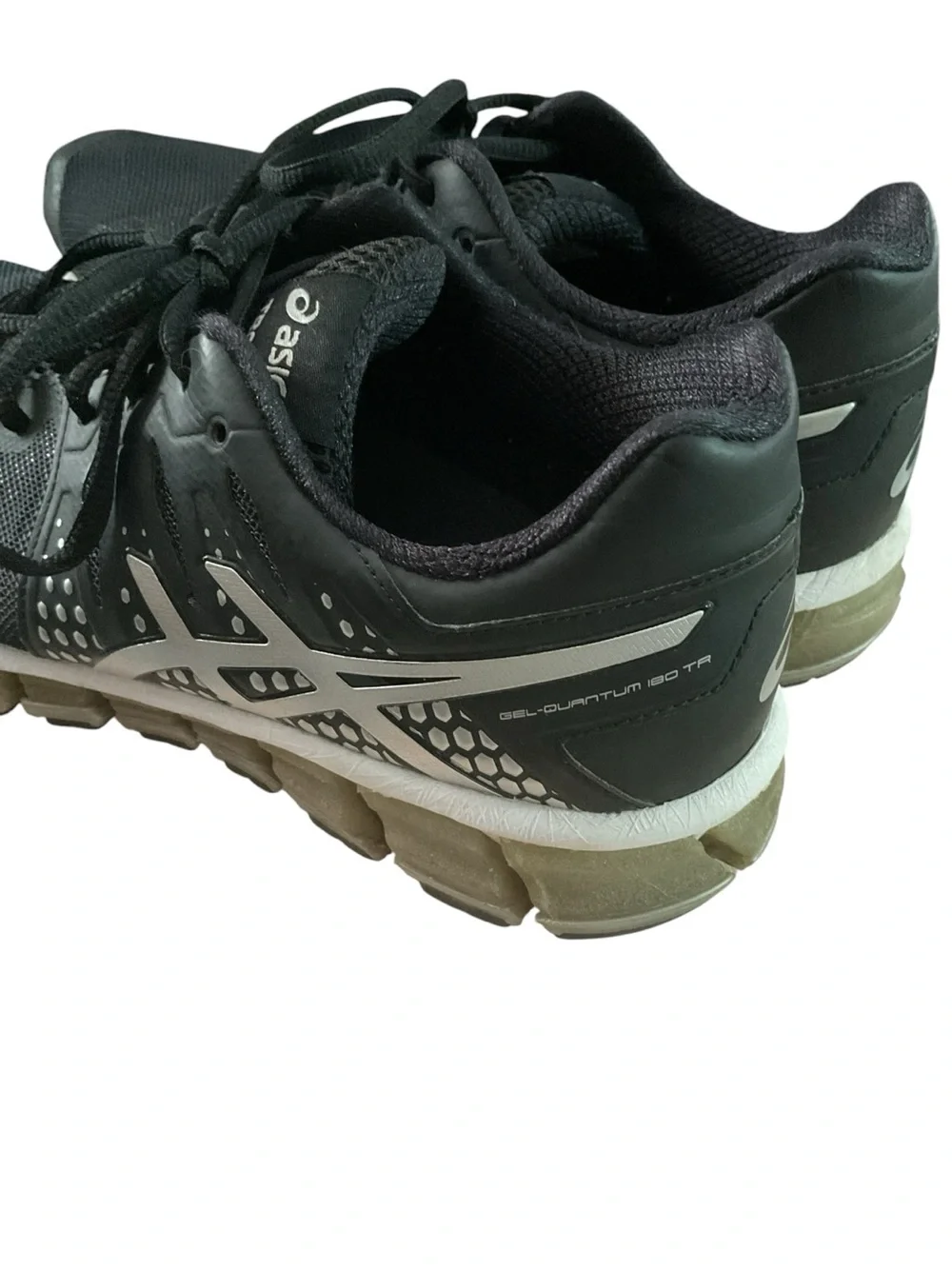 ASICS Black/White/Metallic Gel-Quantum I80 TR